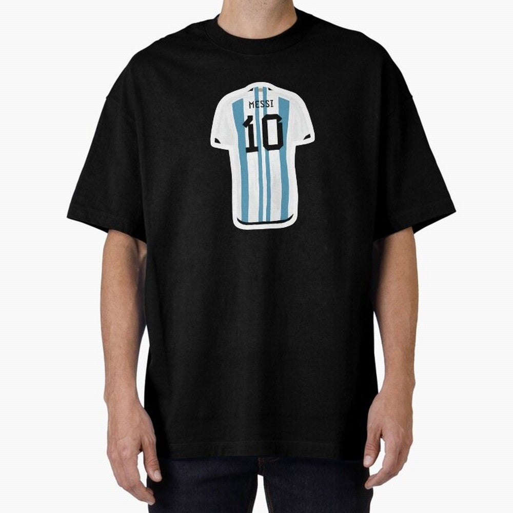 Messi Jersey Oversized T-Shirt Celebrate National Team Dreams in the FIFA World Cup 2026 Group Stage Journey through CR7 and Messi Highlights, England and Germany Pride, Champion Mindset, Group Stage Buzz, Knockout Tension and Passionate Fan