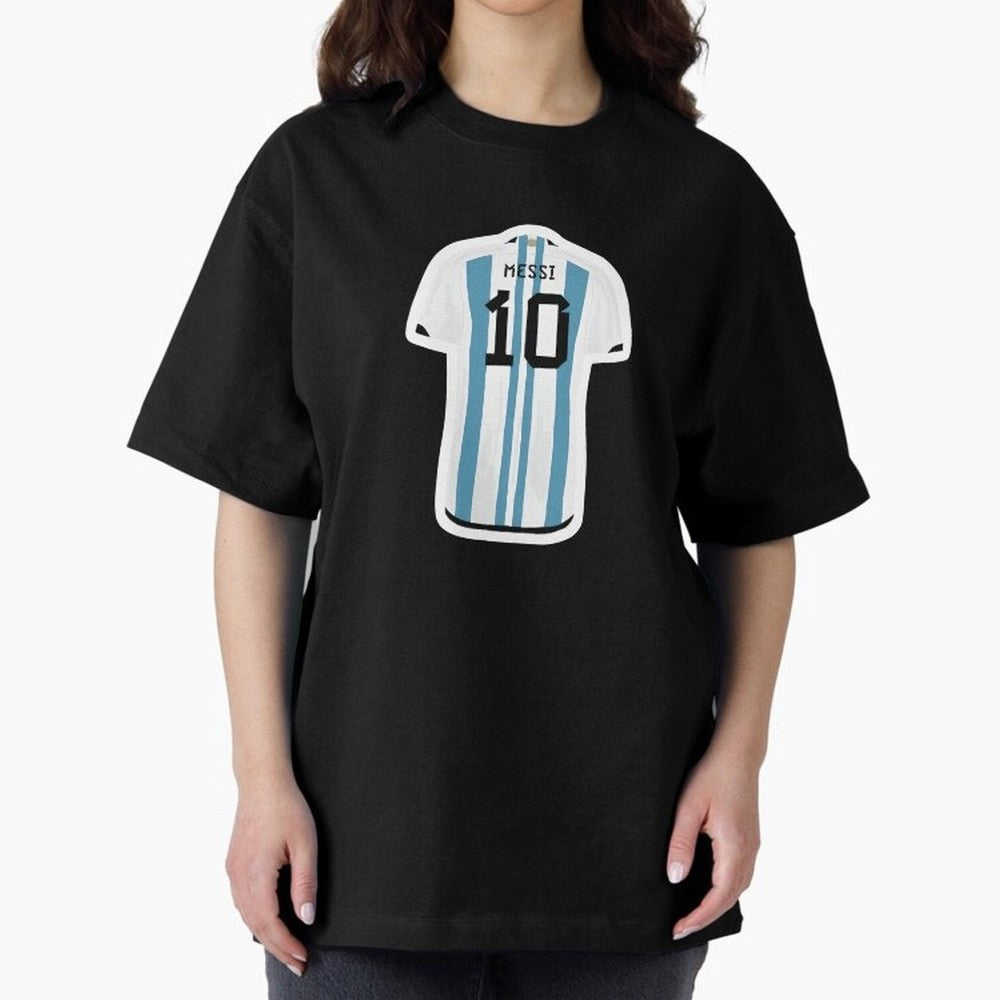 Messi Jersey Oversized T-Shirt Celebrate National Team Dreams in the FIFA World Cup 2026 Group Stage Journey through CR7 and Messi Highlights, England and Germany Pride, Champion Mindset, Group Stage Buzz, Knockout Tension and Passionate Fan