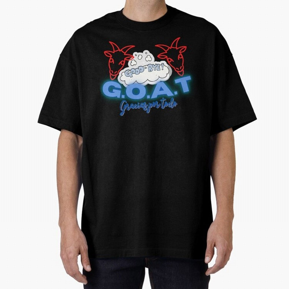 Lionel Messi THANKS GOAT Shirt Oversized T-Shirt Bring Supporter Culture to FIFA World Cup 2026 Group Stage Inspired by Haaland and Mbappe, England Energy, Champion Mindset, Group Stage Buzz, Knockout Tension and Passionate Fan Culture; Perfect for