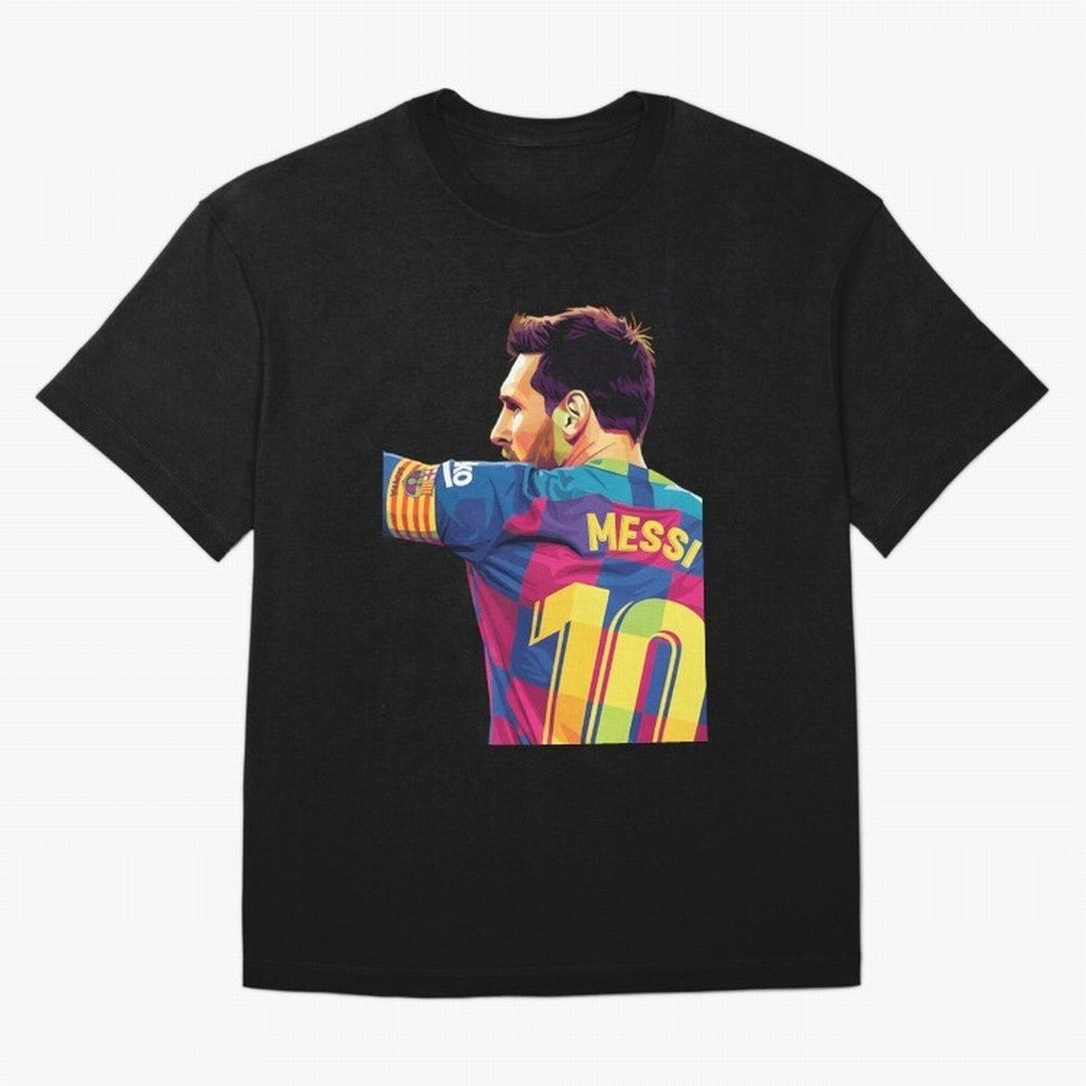 Messi wpap pop art Classic T-Shirt Bring Global Tournament Vibes to FIFA World Cup 2026 Group Stage for Fans of Messi, CR7 and Mbappe and Brazil, Portugal and Argentina, Bringing Football History, Final Match Energy, Crowd Noise and Once in a