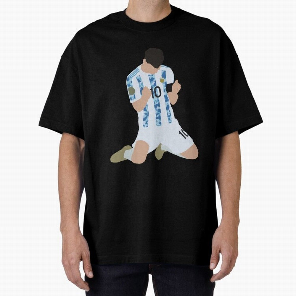 Messi Celebrates Argentina Victory Classic T-Shirt Show Your Tournament Heart for FIFA World Cup 2026 USA Canada Mexico for Fans of Mbappe and Spain and Netherlands, Bringing Game Day Rituals, Football Legends, Country Pride and the Road to the