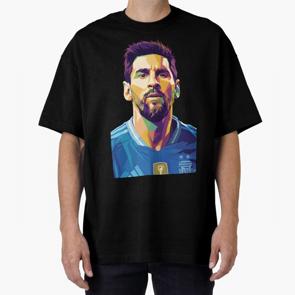 Messi wpap pop art Classic T-Shirt Experience the Global Stage of FIFA World Cup 2026 Group Stage for Fans of Messi and Cristiano Ronaldo and England, Bringing Vintage Soccer Flavor, Modern Football Stars, National Flags and Final Night Emotion;