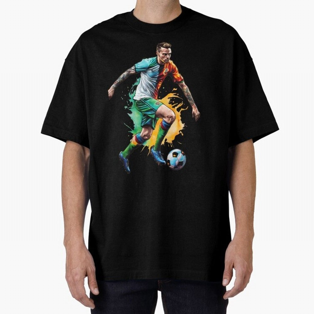 Football Soccer Art Classic T-Shirt Relive Legendary Nights from FIFA World Cup 2026 Group Stage Spirit, Filled with Netherlands, Neymar, Haaland and Cristiano Ronaldo, Match Day Excitement, Supporter Culture, Golden Goals and Global Football