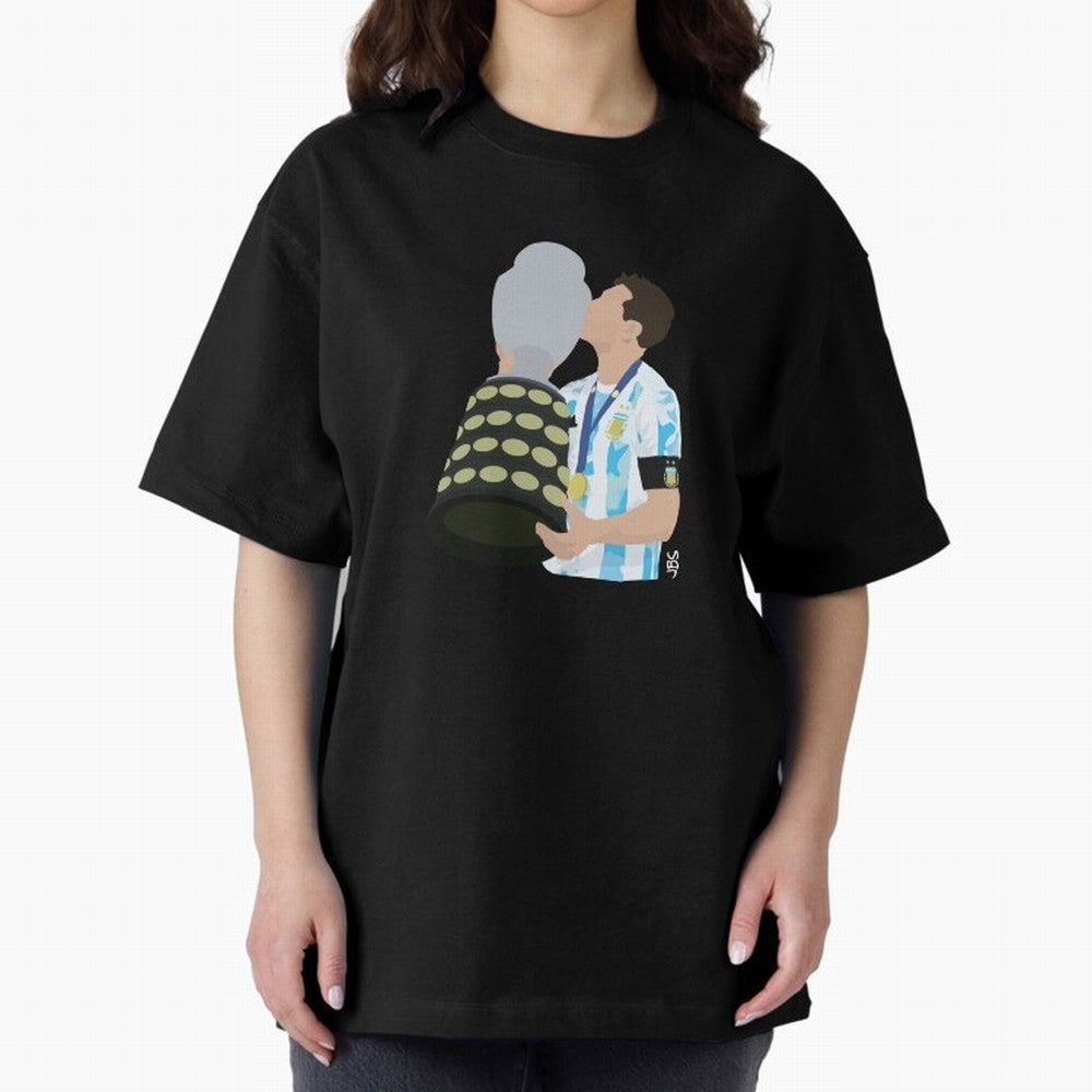 Lionel Messi Champion of America Classic T-Shirt Treasure Global Football Passion for FIFA World Cup 2026 Group Stage, Celebrating Mbappe and Neymar, England, France and Netherlands, Championship Spirit, Famous Goals, Roaring Crowds and