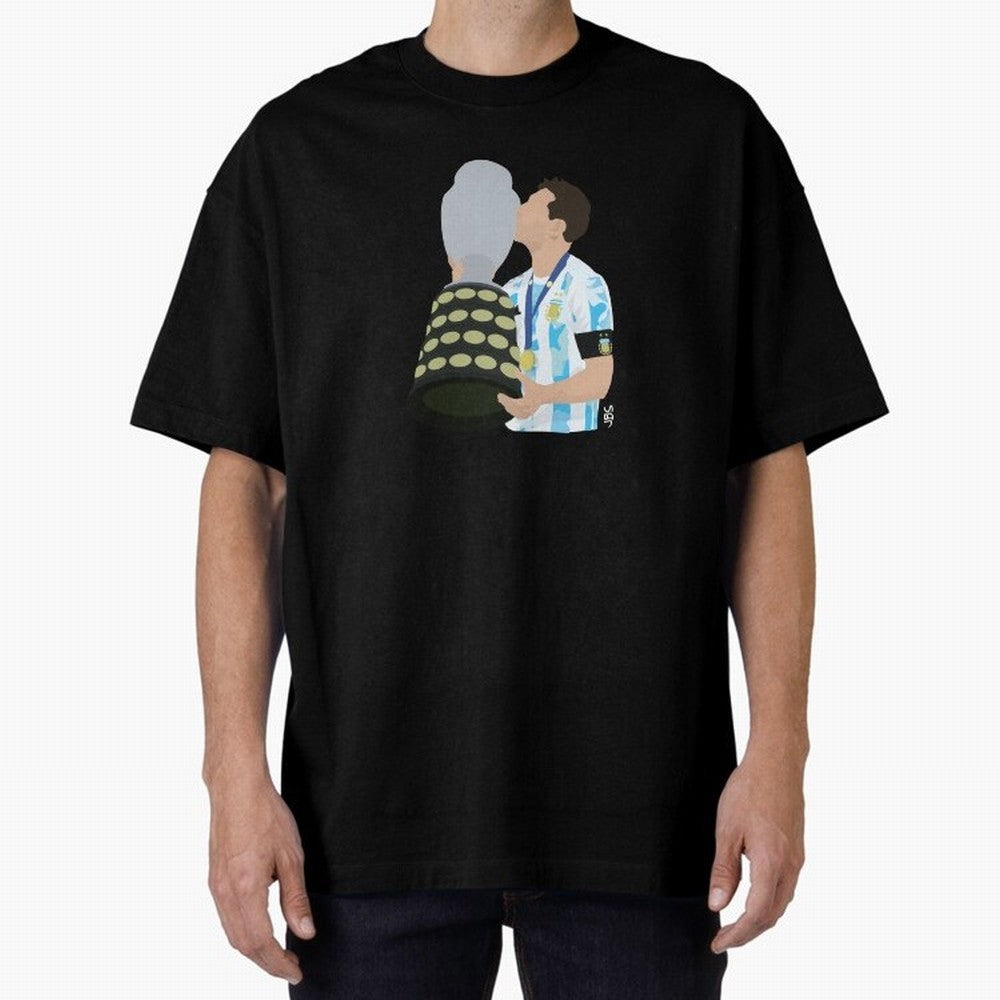 Lionel Messi Champion of America Classic T-Shirt Treasure Global Football Passion for FIFA World Cup 2026 Group Stage, Celebrating Mbappe and Neymar, England, France and Netherlands, Championship Spirit, Famous Goals, Roaring Crowds and