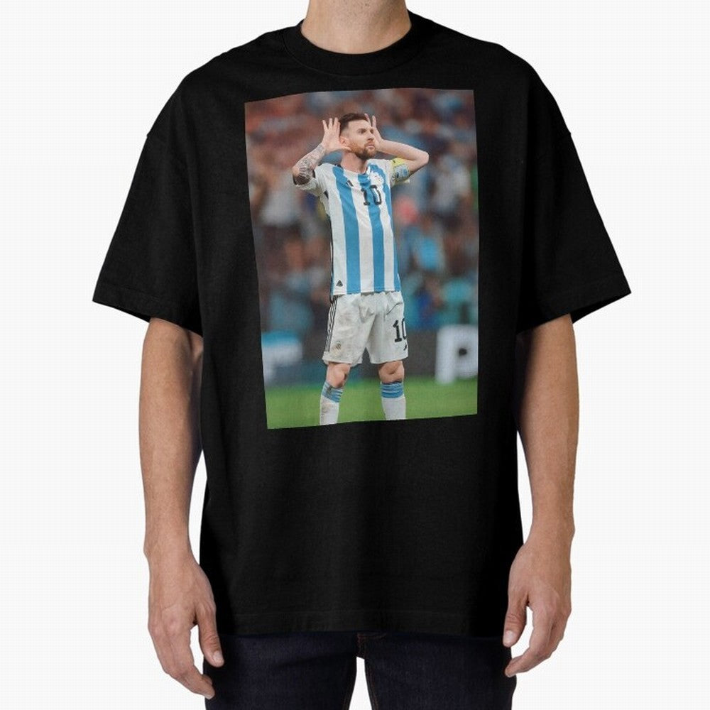 Lionel Messi In Qatar Wolrd Cup Classic T-Shirt Show Passion for the Stars of FIFA World Cup 2026 USA Canada Mexico Spirit, Inspired by Spain and Netherlands, Messi, CR7 and Mbappe, Global Supporter Spirit, Legendary Goals, National Colors and