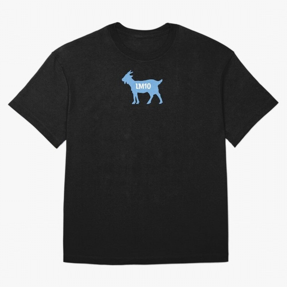 LM10 GOAT - Lionel Messi Oversized T-Shirt Capture FIFA World Cup 2026 Group Stage for Fans of Haaland and Mbappe and France, Bringing Sports Nostalgia, International Competition, Famous Players and Unforgettable Victories; Made for Collectors Who