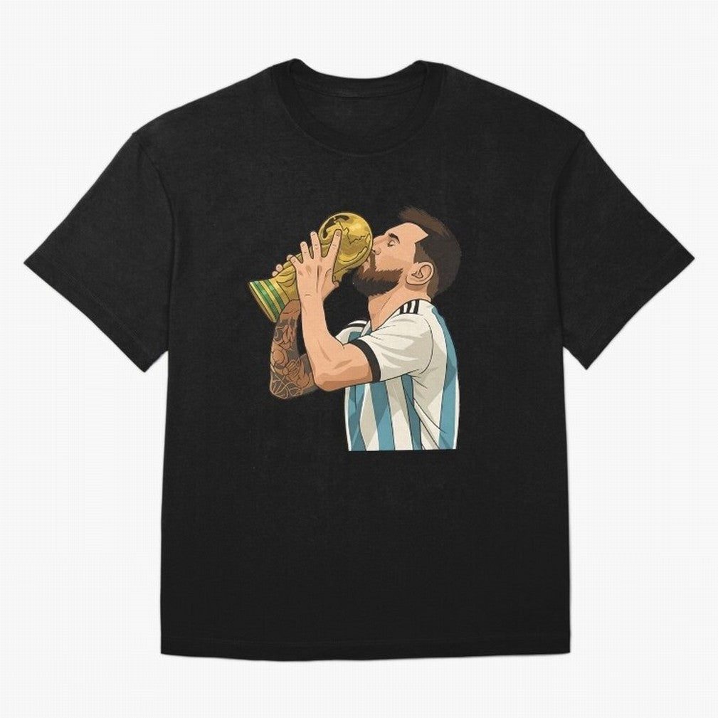 Messi Cup Oversized T-Shirt Turn Every Weekend Toward the FIFA World Cup 2026 Journey through Haaland and Mbappe Highlights, Argentina, France and Brazil Pride, Champion Mindset, Group Stage Buzz, Knockout Tension and Passionate Fan Culture; Ideal
