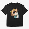 Messi Cup Oversized T-Shirt Turn Every Weekend Toward the FIFA World Cup 2026 Journey through Haaland and Mbappe Highlights, Argentina, France and Brazil Pride, Champion Mindset, Group Stage Buzz, Knockout Tension and Passionate Fan Culture; Ideal