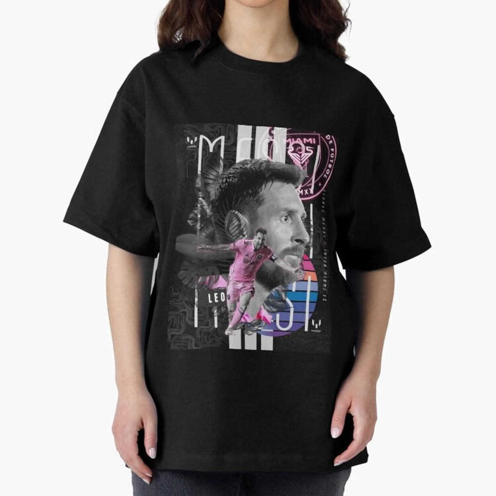 Messi Pop Art Portrait Classic T-Shirt Carry the Colors and Pride of FIFA World Cup 2026 USA Canada Mexico Spirit, Inspired by Brazil, Portugal and Argentina, Mbappe, Soccer Culture, Superstar Moments, National Team Dreams and Competitive Fire;