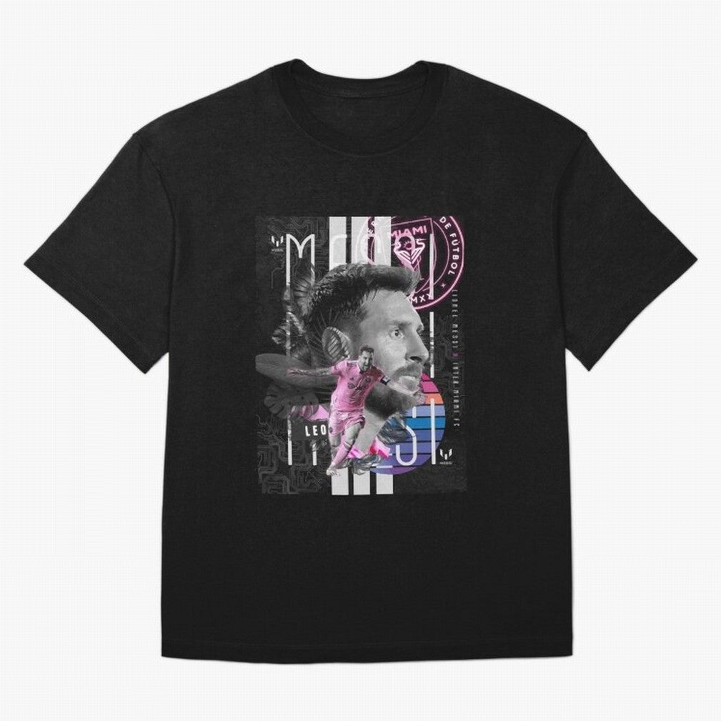 Messi Pop Art Portrait Classic T-Shirt Carry the Colors and Pride of FIFA World Cup 2026 USA Canada Mexico Spirit, Inspired by Brazil, Portugal and Argentina, Mbappe, Soccer Culture, Superstar Moments, National Team Dreams and Competitive Fire;