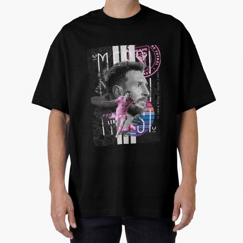 Messi Pop Art Portrait Classic T-Shirt Carry the Colors and Pride of FIFA World Cup 2026 USA Canada Mexico Spirit, Inspired by Brazil, Portugal and Argentina, Mbappe, Soccer Culture, Superstar Moments, National Team Dreams and Competitive Fire;