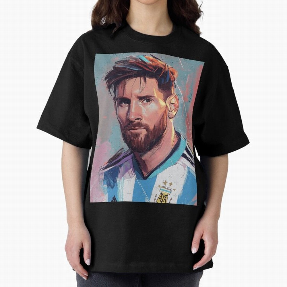 Messi The GOAT Classic T-Shirt Celebrate Classic Football Spirit in Global Football Passion for FIFA World Cup 2026 USA Canada Mexico, Centered on Messi, Neymar and Mbappe, Portugal, Spain and Germany, Championship Spirit, Famous Goals, Roaring
