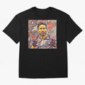 Messi Pop Art Portrait Classic T-Shirt Celebrate the Magic of the FIFA World Cup 2026 USA Canada Mexico Journey through Messi, CR7 and Mbappe Highlights, Spain Pride, Match Day Excitement, Supporter Culture, Golden Goals and Global Football