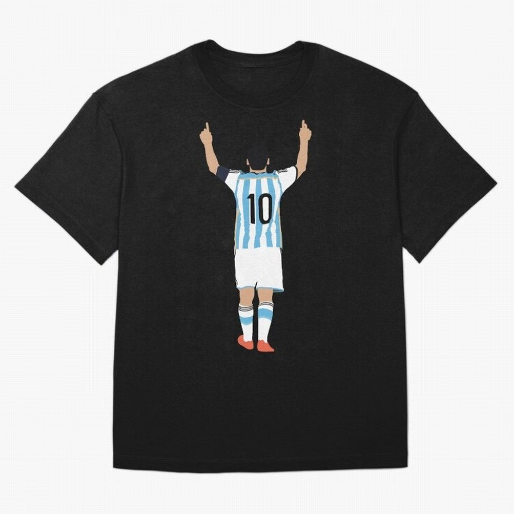 Messi Pop Art Portrait Classic T-Shirt Cheer for Global Football Passion for FIFA World Cup 2026 USA Canada Mexico, Built around Cristiano Ronaldo, Haaland and CR7, Argentina, Goal Celebration Energy, Supporter Heritage, Football Icons and