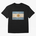 Vintage Argentina Flag Soccer Fan Design Classic T-Shirt Support the Legends of FIFA World Cup 2026 USA Canada Mexico Inspired by Messi, Neymar and Mbappe, Argentina, France and Brazil Energy, Football History, Final Match Energy, Crowd Noise and