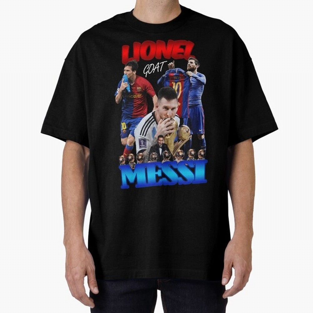 Messi The GOAT Classic T-Shirt Refresh Global Football Passion for FIFA World Cup 2026, Highlighting CR7 and Messi, France, Champion Mindset, Group Stage Buzz, Knockout Tension and Passionate Fan Culture; Made for Collectors Who Enjoy Iconic