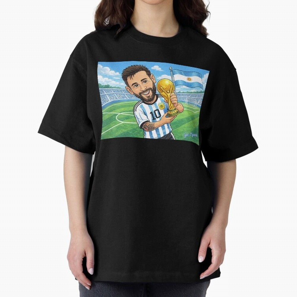 Lionel Messi Argentina World Cup 2022 Classic T-Shirt Celebrate the Road through FIFA World Cup 2026 Group Stage Spirit, Centered on Portugal, Spain and Germany, Haaland, Goal Celebration Energy, Supporter Heritage, Football Icons and Worldwide