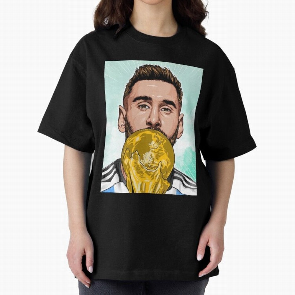 Messi goat Oversized T-Shirt Bring Home FIFA World Cup 2026 Group Stage Connected to Neymar, Haaland and Cristiano Ronaldo, Netherlands Energy, Game Day Rituals, Football Legends, Country Pride and the Road to the Final; Perfect for People Who Love