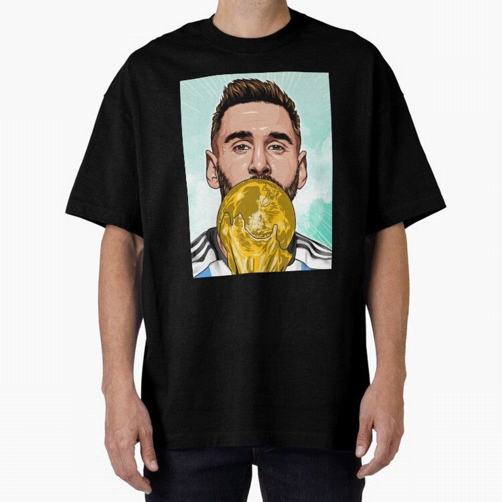 Messi goat Oversized T-Shirt Bring Home FIFA World Cup 2026 Group Stage Connected to Neymar, Haaland and Cristiano Ronaldo, Netherlands Energy, Game Day Rituals, Football Legends, Country Pride and the Road to the Final; Perfect for People Who Love