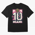 Messi The GOAT Oversized T-Shirt Enjoy Match Day Hype around FIFA World Cup 2026, Mbappe, France and Portugal, Football Festival Excitement, Trophy Ambitions, Country Rivalries and Star Player Buzz; Ideal for Football Dads, Football Moms, Friends,