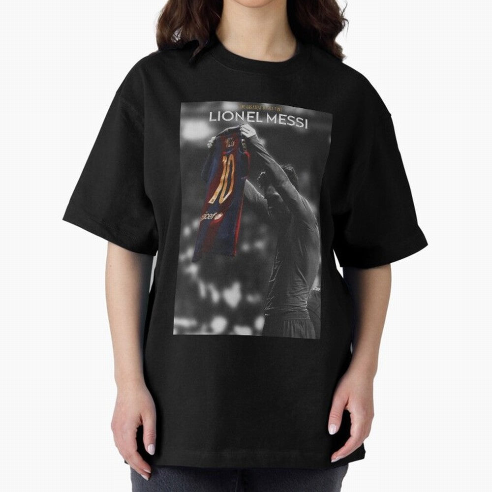 Lionel Messi GOAT Boxy T-Shirt Make the Season About FIFA World Cup 2026 USA Canada Mexico Capturing CR7, France Energy, Football Festival Excitement, Trophy Ambitions, Country Rivalries and Star Player Buzz; Great for Supporters Who Love Legendary
