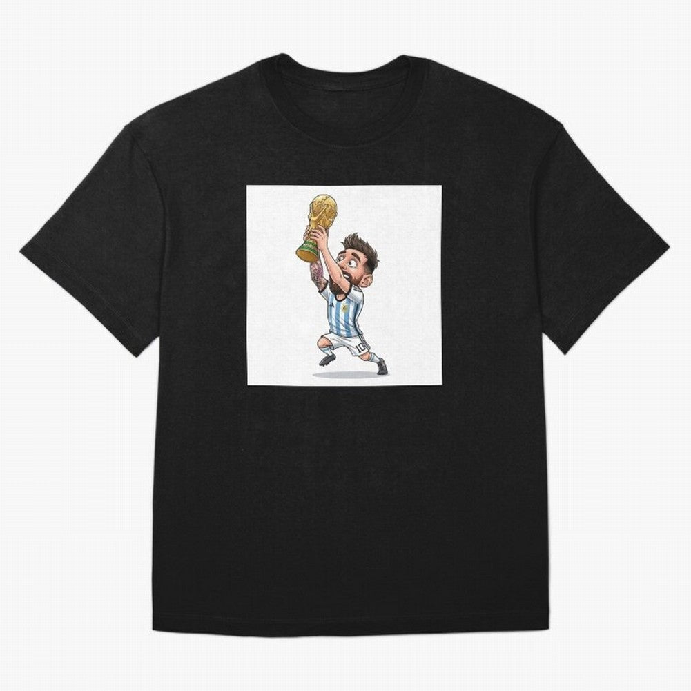 Lionel Messi Oversized T-Shirt Celebrate the Biggest Stage of FIFA World Cup 2026 Group Stage Spirit, Highlighting Portugal, Neymar, Haaland and Cristiano Ronaldo, Stadium Chants, National Pride, Trophy Dreams and Unforgettable Football Memories;