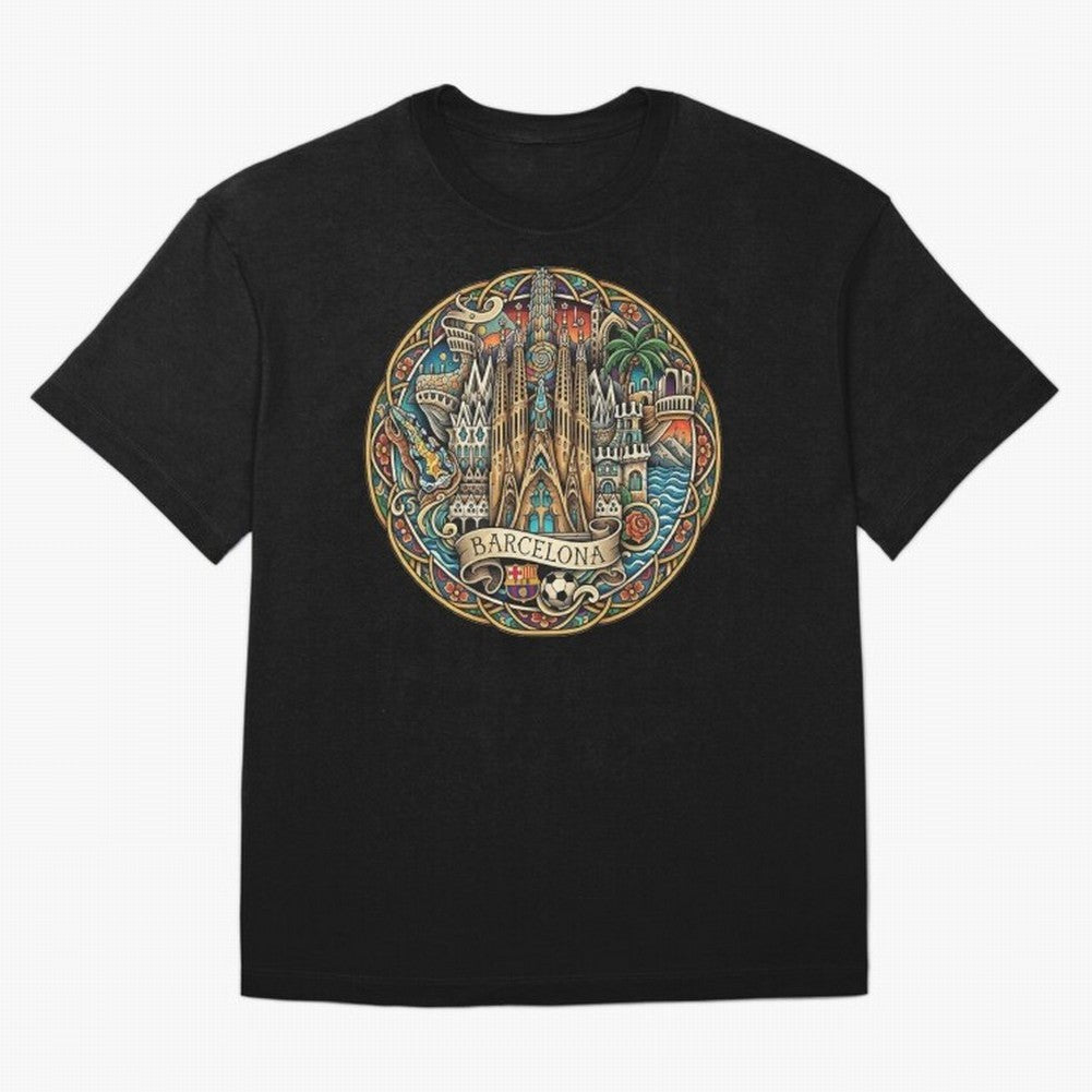 BARCELONA Classic T-Shirt Honor FIFA World Cup 2026 Spirit, with England, CR7, Stadium Memories, Football Loyalty, International Chants and Championship Tradition; Ideal for Fans Who Follow Messi, Cristiano Ronaldo, CR7, Mbappe, Neymar and Haaland