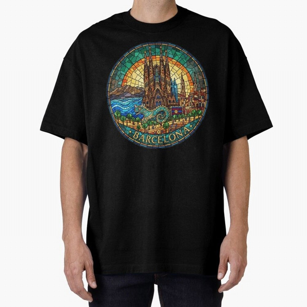BARCELONA Classic T-Shirt Live the Energy of FIFA World Cup 2026 for Fans of Messi, CR7 and Mbappe and Portugal, Spain and Germany, Bringing Soccer Culture, Superstar Moments, National Team Dreams and Competitive Fire; Perfect for Supporters Who