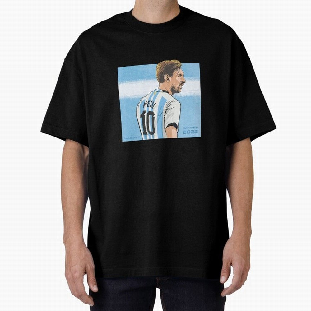 Messi Argentina's Qatar 2022 Hero Classic T-Shirt Turn Up for FIFA World Cup 2026 Group Stage Made for CR7 and Messi, Argentina Energy, Game Day Rituals, Football Legends, Country Pride and the Road to the Final; Ideal for Football Dads, Football