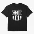T-SHIRT BARCELONA Oversized T-Shirt Celebrate Supporters United by Global Football Passion for FIFA World Cup 2026 Group Stage, Celebrating Messi, Argentina, Fan Favorite Moments, National Team Passion, Big Match Drama and Soccer History; Perfect