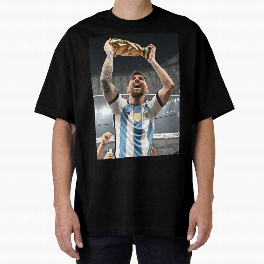 Lionel Messi Essential T-Shirt Feel the FIFA World Cup 2026 Journey through CR7 Highlights, Argentina and Brazil Pride, Retro Football Energy, Iconic Rivalries, Trophy Chase Drama and Stadium Atmosphere; Ideal for Football Dads, Football Moms,
