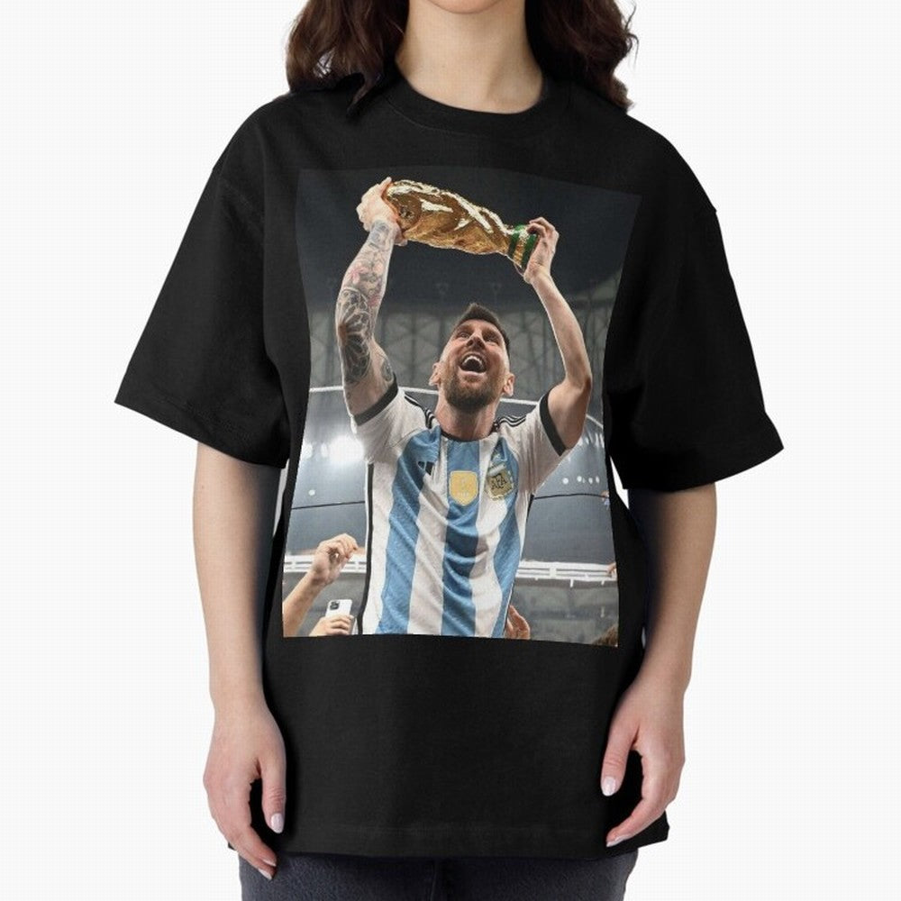 Lionel Messi Essential T-Shirt Feel the FIFA World Cup 2026 Journey through CR7 Highlights, Argentina and Brazil Pride, Retro Football Energy, Iconic Rivalries, Trophy Chase Drama and Stadium Atmosphere; Ideal for Football Dads, Football Moms,