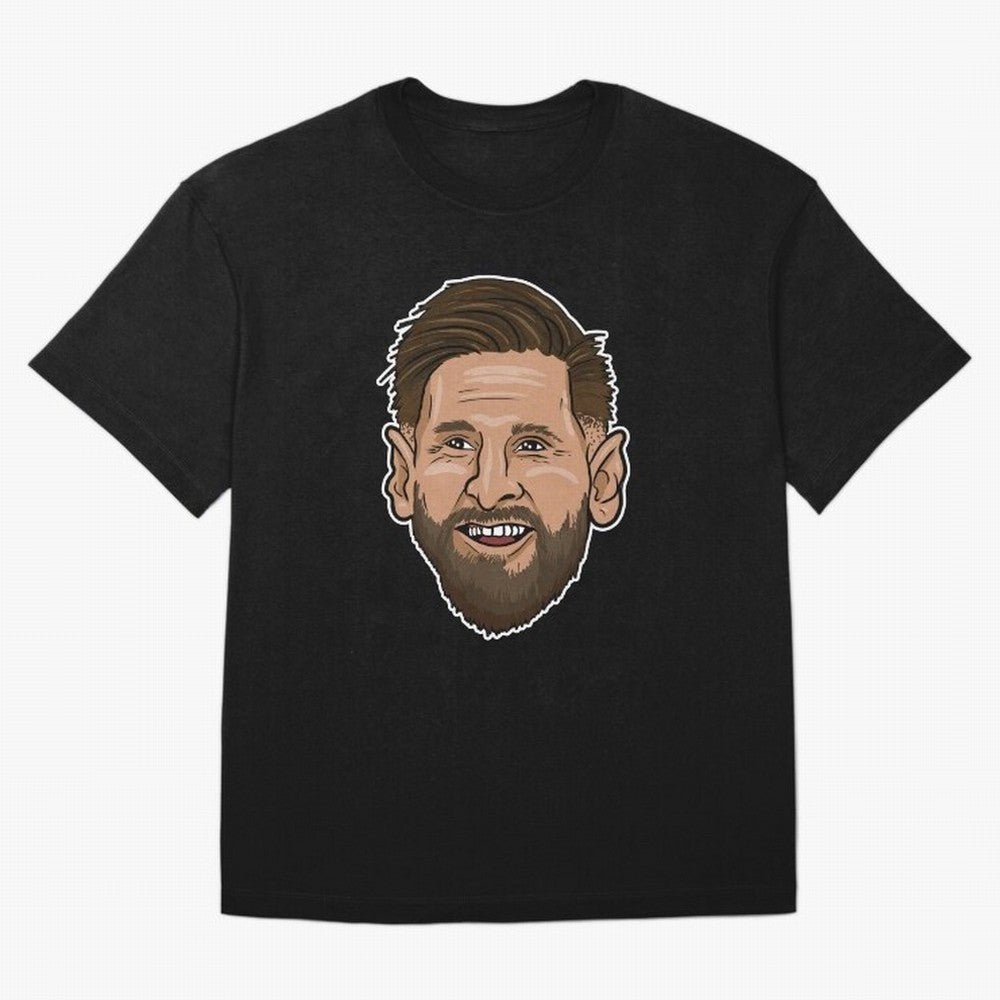 messi cartoon face Classic T-Shirt Make the Season About Global Football Passion for FIFA World Cup 2026 Group Stage, Connected to CR7, England and Germany, Soccer Culture, Superstar Moments, National Team Dreams and Competitive Fire; Great for