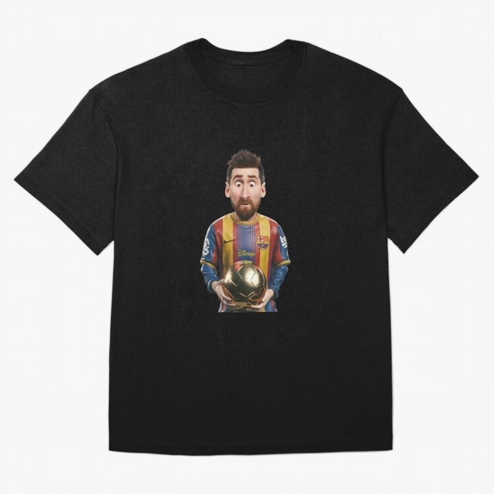 Gold Ball Classic T-Shirt Support the Legends of Global Football Passion for FIFA World Cup 2026 Group Stage, Centered on Cristiano Ronaldo, Haaland and CR7, England and Germany, Championship Spirit, Famous Goals, Roaring Crowds and International
