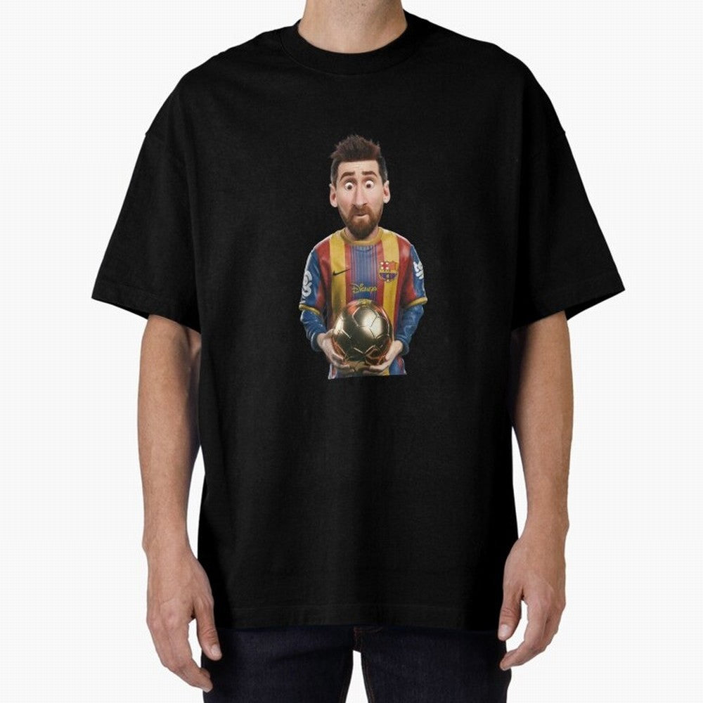 Gold Ball Classic T-Shirt Support the Legends of Global Football Passion for FIFA World Cup 2026 Group Stage, Centered on Cristiano Ronaldo, Haaland and CR7, England and Germany, Championship Spirit, Famous Goals, Roaring Crowds and International