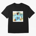 I read Classic T-Shirt Celebrate the Biggest Stage of Match Day Hype around FIFA World Cup 2026 Group Stage, Messi, Neymar and Mbappe, Spain and Netherlands, Football Festival Excitement, Trophy Ambitions, Country Rivalries and Star Player Buzz;