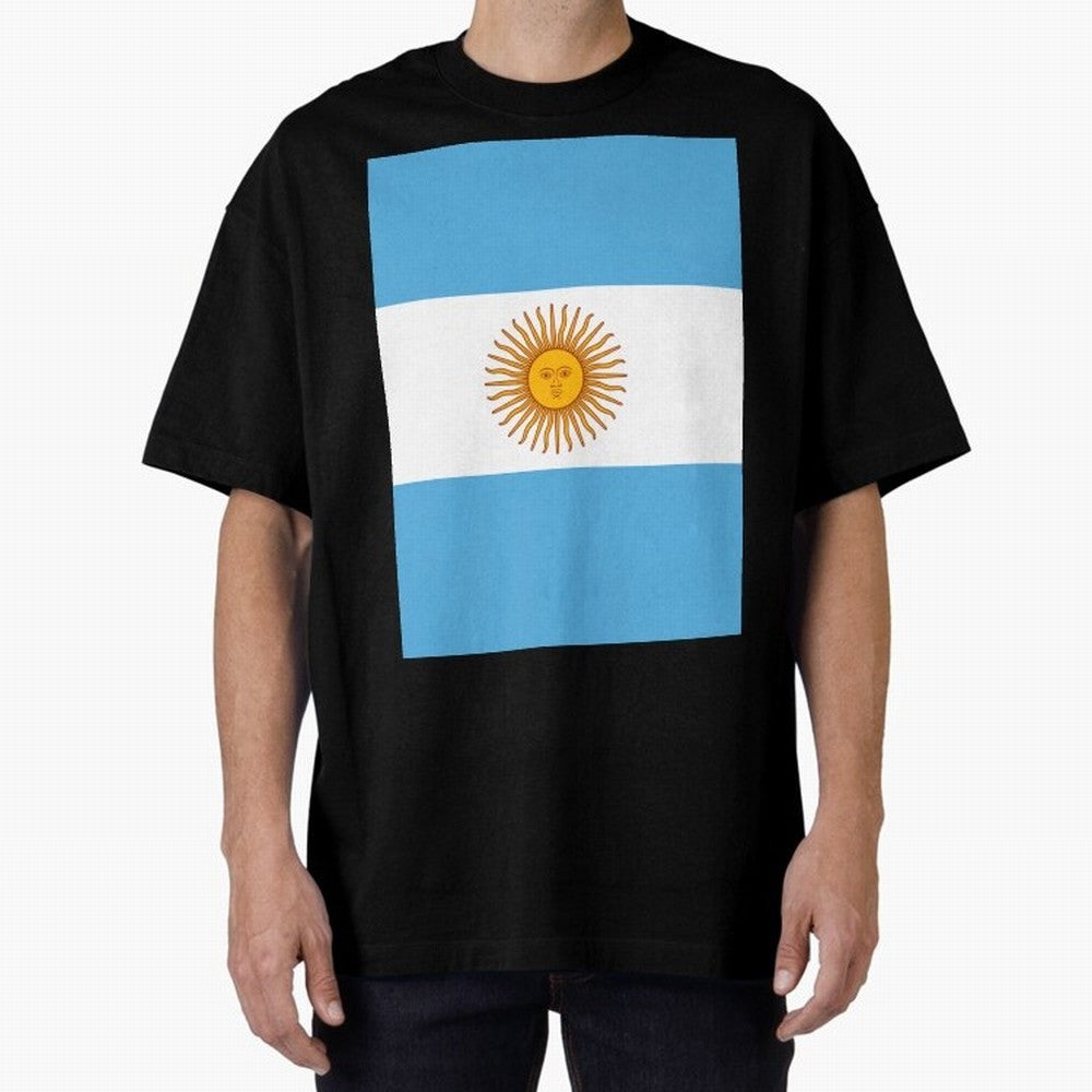 Argentina Oversized T-Shirt Carry the Colors and Pride of Global Football Passion for FIFA World Cup 2026 Group Stage, with Messi, Neymar and Mbappe, England and Germany, Classic Soccer Heritage, Championship Pressure, Fan Loyalty and International