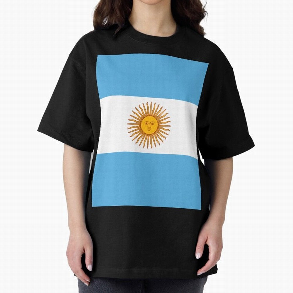 Argentina Oversized T-Shirt Carry the Colors and Pride of Global Football Passion for FIFA World Cup 2026 Group Stage, with Messi, Neymar and Mbappe, England and Germany, Classic Soccer Heritage, Championship Pressure, Fan Loyalty and International