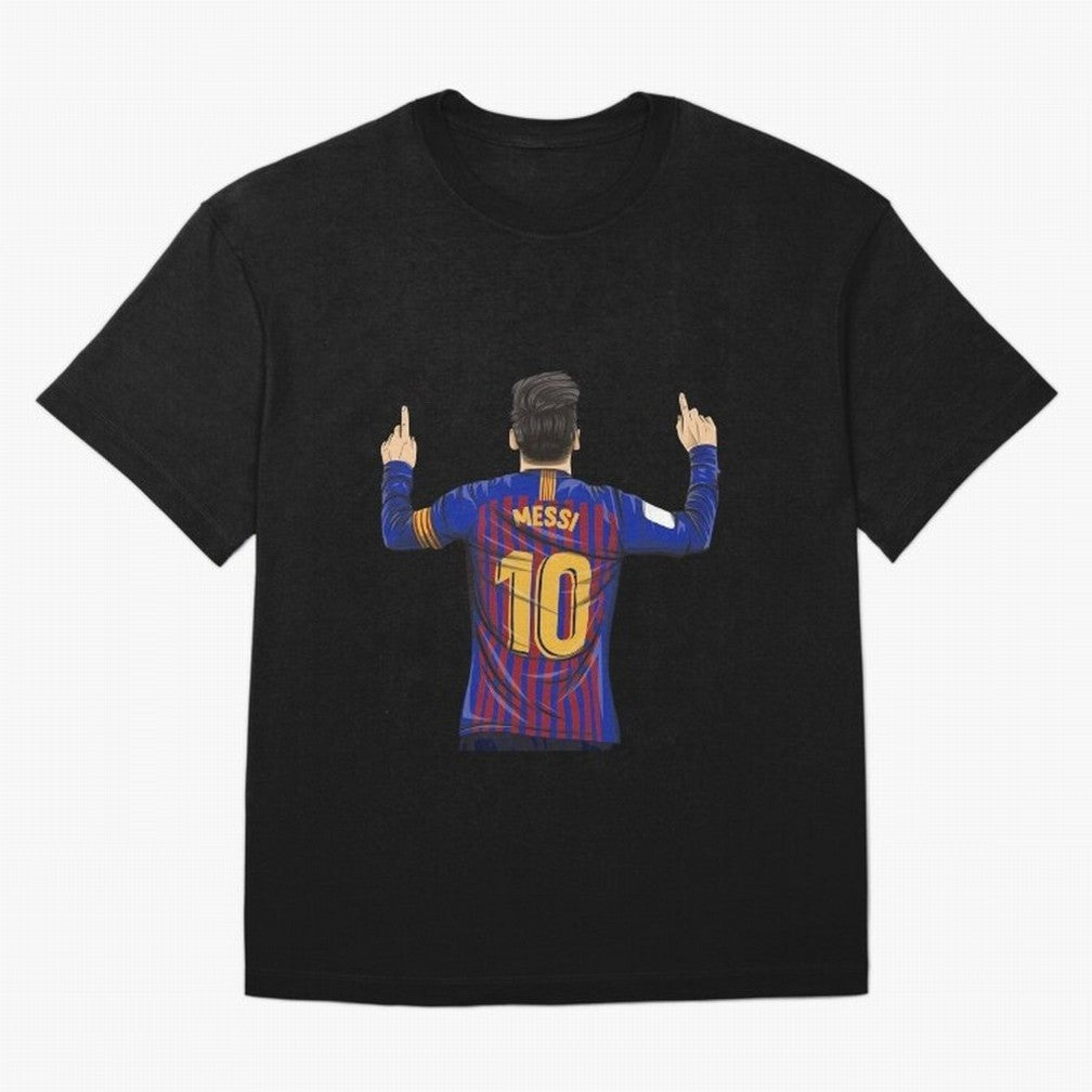 Lionel Messi Barcelona's Version Classic T-Shirt Relive Legendary Nights from FIFA World Cup 2026 USA Canada Mexico Made for CR7 and Messi, Spain Energy, Global Supporter Spirit, Legendary Goals, National Colors and Tournament Celebration; Ideal