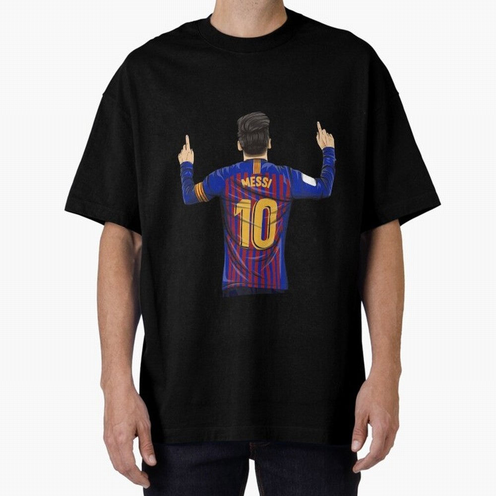 Lionel Messi Barcelona's Version Classic T-Shirt Relive Legendary Nights from FIFA World Cup 2026 USA Canada Mexico Made for CR7 and Messi, Spain Energy, Global Supporter Spirit, Legendary Goals, National Colors and Tournament Celebration; Ideal
