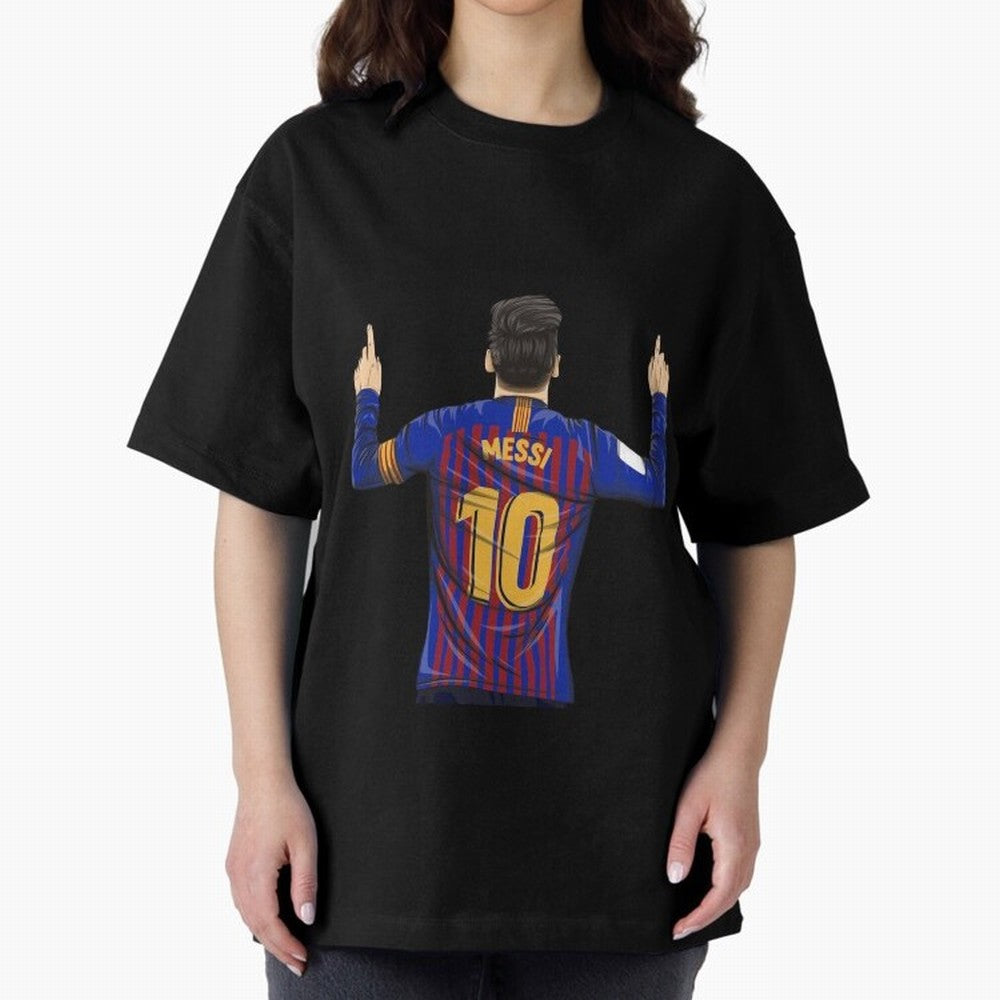 Lionel Messi Barcelona's Version Classic T-Shirt Relive Legendary Nights from FIFA World Cup 2026 USA Canada Mexico Made for CR7 and Messi, Spain Energy, Global Supporter Spirit, Legendary Goals, National Colors and Tournament Celebration; Ideal