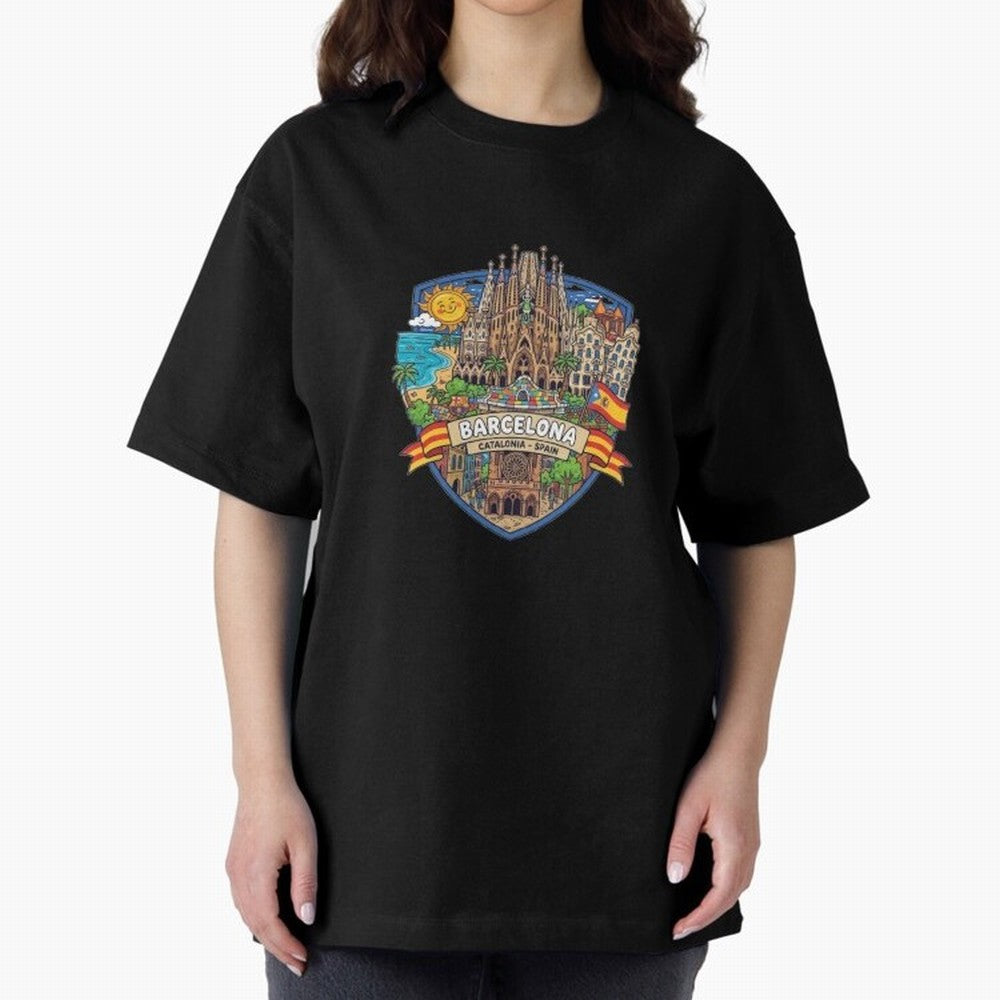 BARCELONA Classic T-Shirt Enjoy the Biggest Football Party of FIFA World Cup 2026 Group Stage Made for Messi and Cristiano Ronaldo, Argentina and Brazil Energy, Stadium Memories, Football Loyalty, International Chants and Championship Tradition;