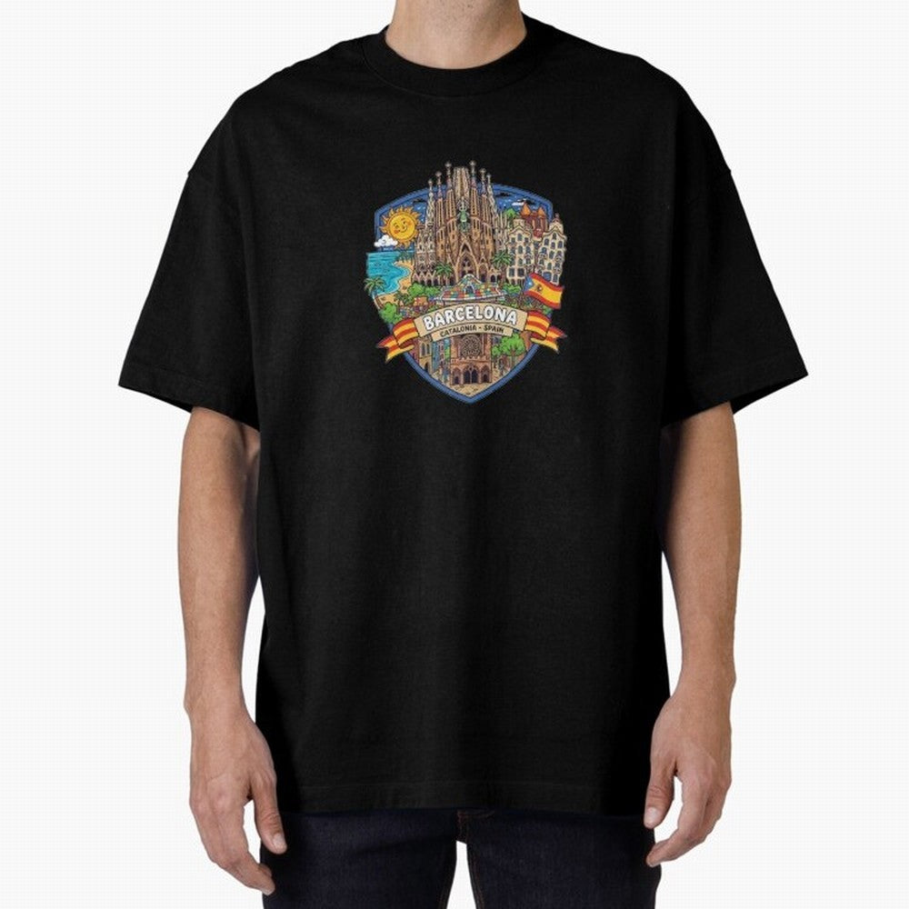 BARCELONA Classic T-Shirt Enjoy the Biggest Football Party of FIFA World Cup 2026 Group Stage Made for Messi and Cristiano Ronaldo, Argentina and Brazil Energy, Stadium Memories, Football Loyalty, International Chants and Championship Tradition;