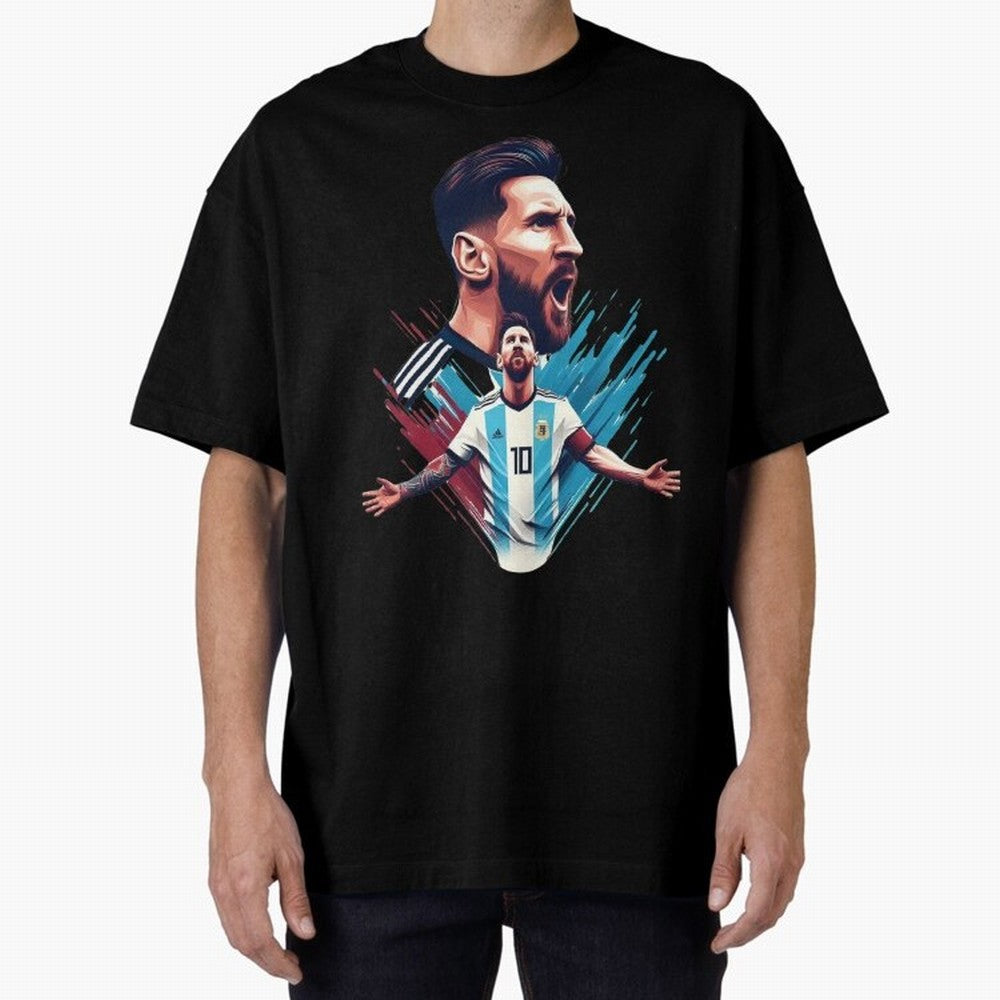 Lionel Messi Classic T-Shirt Cheer through Every Moment of Global Football Passion for FIFA World Cup 2026, Celebrating Neymar, Haaland and Cristiano Ronaldo, England and Germany, Global Supporter Spirit, Legendary Goals, National Colors and