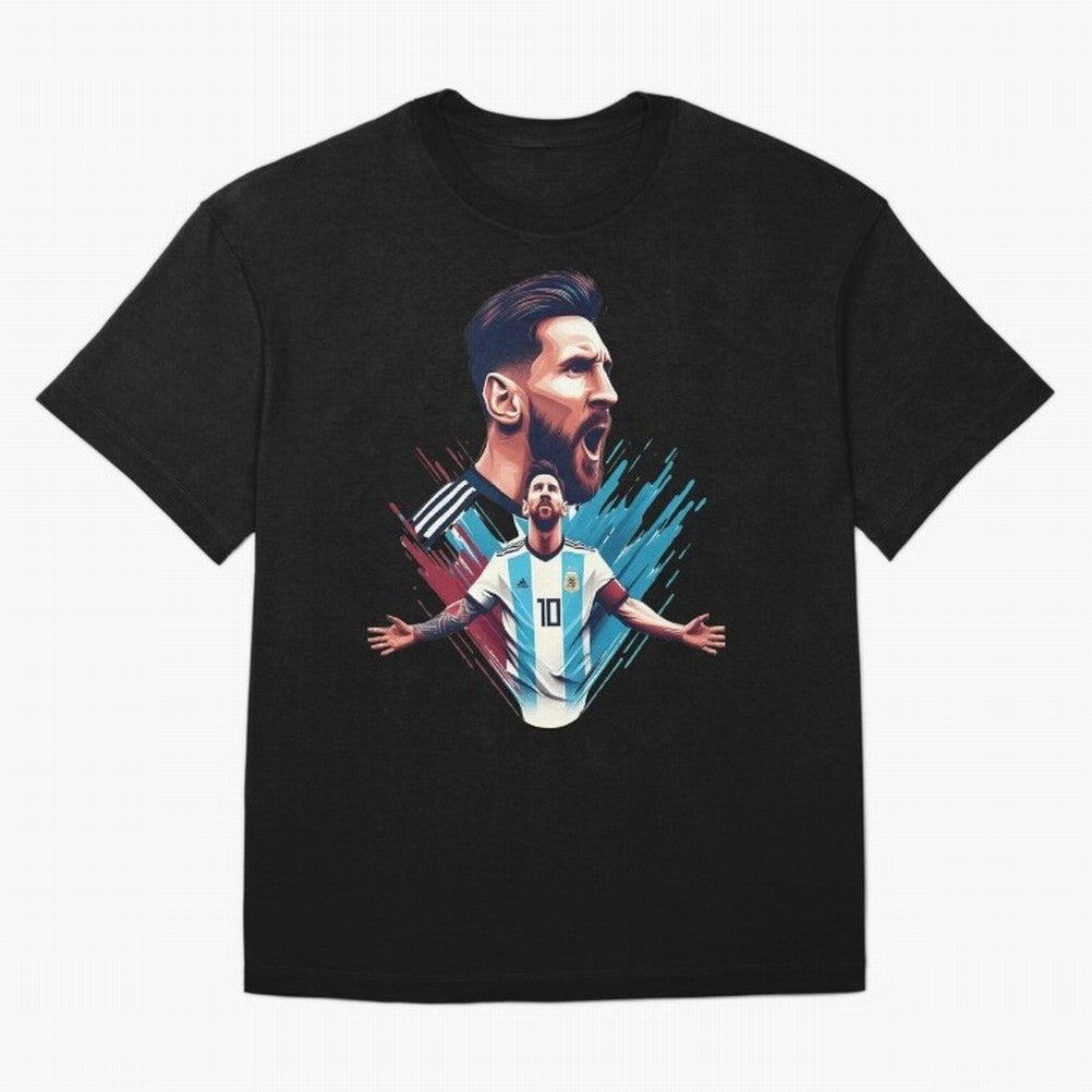 Lionel Messi Classic T-Shirt Cheer through Every Moment of Global Football Passion for FIFA World Cup 2026, Celebrating Neymar, Haaland and Cristiano Ronaldo, England and Germany, Global Supporter Spirit, Legendary Goals, National Colors and