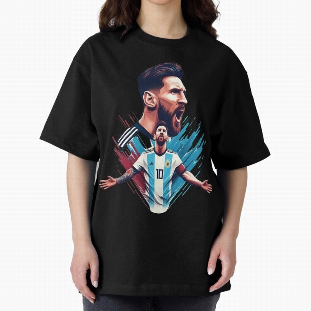 Lionel Messi Classic T-Shirt Cheer through Every Moment of Global Football Passion for FIFA World Cup 2026, Celebrating Neymar, Haaland and Cristiano Ronaldo, England and Germany, Global Supporter Spirit, Legendary Goals, National Colors and