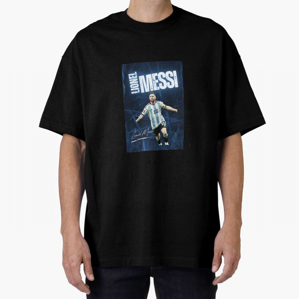 Lionel Messi Classic T-Shirt Follow the Final Road of the FIFA World Cup 2026 USA Canada Mexico Journey through Neymar, Haaland and Cristiano Ronaldo Highlights, Portugal, Spain and Germany Pride, Global Supporter Spirit, Legendary Goals, National