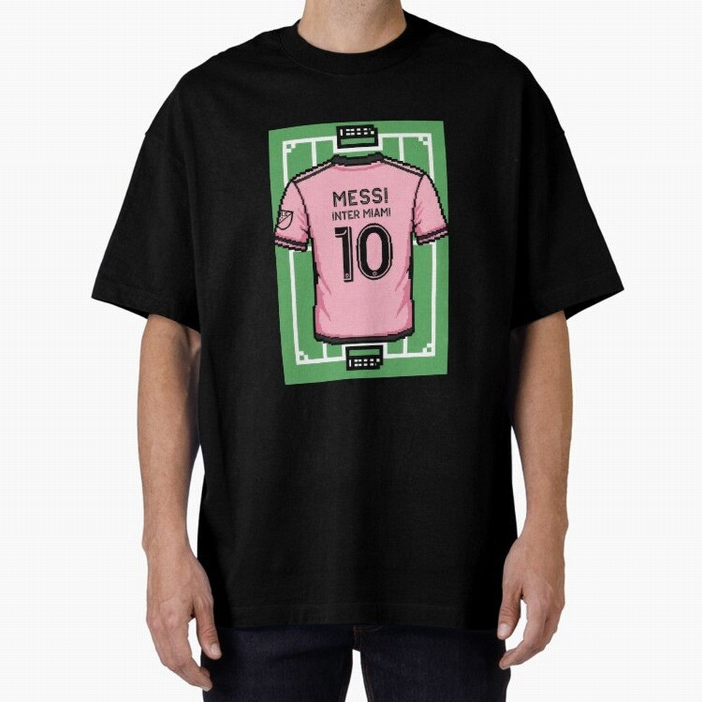 Leo Messi Inter Miami 8-Bit Soccer Football Classic T-Shirt Bring Trophy Dreams to Global Football Passion for FIFA World Cup 2026, with CR7 and Messi, England, Retro Football Energy, Iconic Rivalries, Trophy Chase Drama and Stadium Atmosphere;