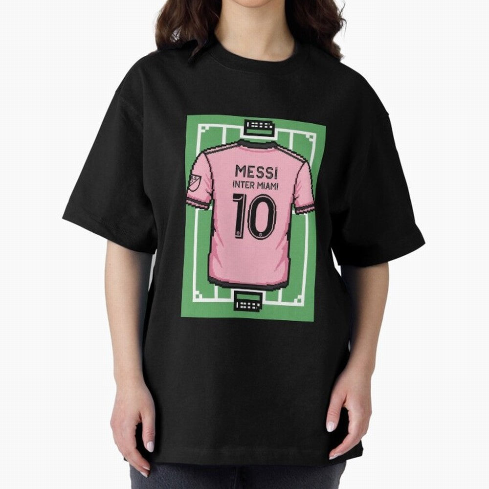 Leo Messi Inter Miami 8-Bit Soccer Football Classic T-Shirt Bring Trophy Dreams to Global Football Passion for FIFA World Cup 2026, with CR7 and Messi, England, Retro Football Energy, Iconic Rivalries, Trophy Chase Drama and Stadium Atmosphere;